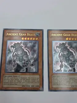 Set Of 3 Yugioh Ancient Gear Beast TLM-EN007 Ultimate Rare - NM - Image 4