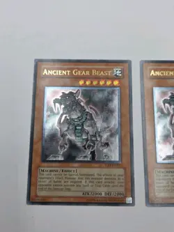 Set Of 3 Yugioh Ancient Gear Beast TLM-EN007 Ultimate Rare - NM - Image 5