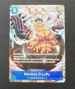 One Piece - Monkey.D.Luffy OP11-058 Treasure Rare - Carrying On His Will - Image 2