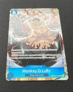 One Piece - Monkey.D.Luffy OP11-058 Treasure Rare - Carrying On His Will - Image 3