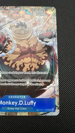 One Piece - Monkey.D.Luffy OP11-058 Treasure Rare - Carrying On His Will - Image 4