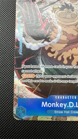 One Piece - Monkey.D.Luffy OP11-058 Treasure Rare - Carrying On His Will - Image 5