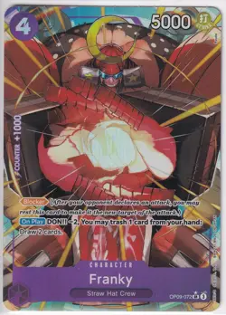 One Piece Card Game - Franky (OP09-072) ENGLISH Alternate Art - Image 1