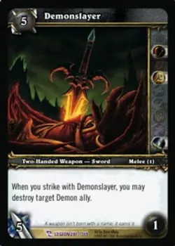 Demonslayer - March of the Legion - World of Warcraft TCG - Image 1