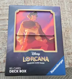 Ravensburger Disney Lorcana Shimmering Skies – Aladdin Deck Box - Image 1