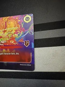 Disney Lorcana enchanted Shimmering Skies Ratigan's Party 216/204 - Image 4