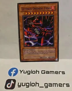YUGIOH ULTIMATE OBEDIENT FIEND COMMON MFC PLAYED UNLIMITED - Image 1