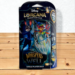 Lorcana Whispers in the Well Full Starter Deck (Sapphire & Steel) Hops And Robin - Image 1
