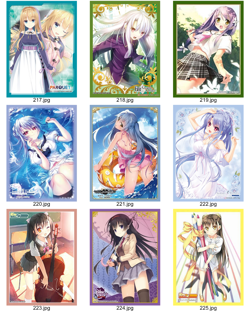Anime card sleevesX61 different single yugioh/Pokemon/magic the gathering - Image 2