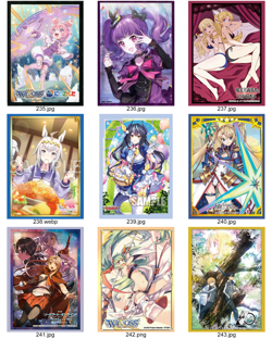 Anime card sleevesX61 different single yugioh/Pokemon/magic the gathering - Image 4
