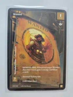 Wonders of the First - COTS -Wanted 220/402 - Rare AA78 - Image 1