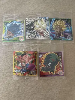 Dragon Ball Trading Card Wafer Seal Individual Card - Image 1