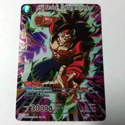 Dragon Ball Super Bardock BT11131 SPR Holo English Card Mint - Image 1