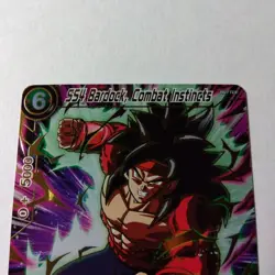 Dragon Ball Super Bardock BT11131 SPR Holo English Card Mint - Image 2