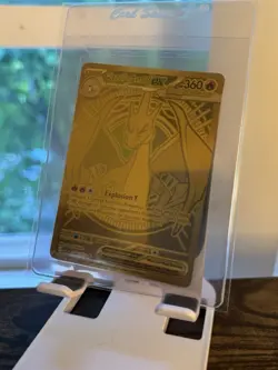 Mega Charizard Y EX 294/217 Gold Hyper Rare, Ascended Heroes, Pokemon TCG - Image 1