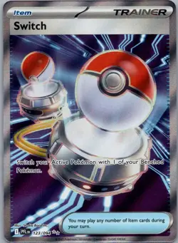 Switch 123/094 Ultra Rare Phantasmal Flames Pokemon Lightly Played - Image 1