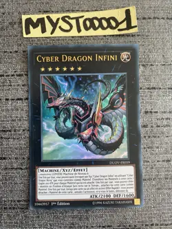 Carte Yu-gi-oh! Cyber Dragon Infini DUOV-FR059 Ultra Rare Francais Occasio - Image 1