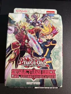 yu gi oh Structure Deck Link Potencodificatore Sealed 1a Ed ITA Sdpl lotto mazzo - Image 2