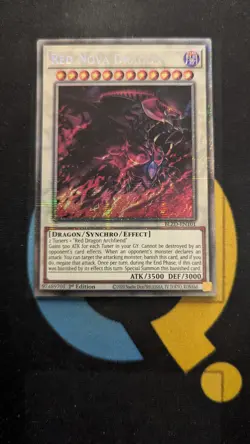 BLZD-EN101 Red Nova Dragon Starlight Rare 1st Edition YuGiOh - Image 1