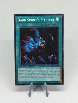 Dark Spirit's Mastery SBC2-ENE18 Speed Duel 1st Ed Near Mint YuGiOh Card - Image 1