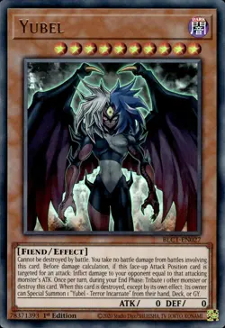 Yubel - Ultra Rare 1st Edition BLC1-EN027 - NM - YuGiOh - Image 1