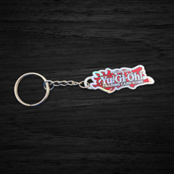 Yu-Gi-Oh Trading Card Binder Tag/Keychain – TCG Logo – Binder Accessory - Image 1