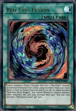 Red-Eyes Fusion - Ultra Rare 1st Edition BROL-EN067 - LP - YuGiOh - Image 1