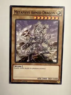 Metaphys Armed Dragon SDMP-EN013 Yugioh! Master Of Pendulum 1st Edition NM - Image 1