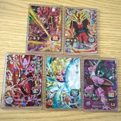 Dragon Ball Heroes Super Card Individual Card Sleeve Set Used - Image 1