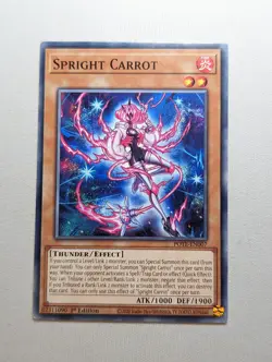 Yugioh - Spright Carrot - POTE-EN007 - Common - 1st Edition - Image 1