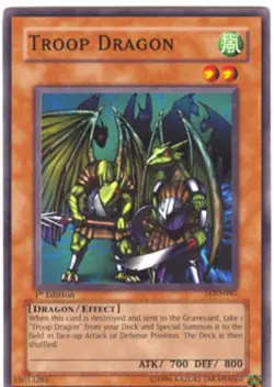 1x (LP) Troop Dragon - LOD-042 - Common - 1st Edition YuGiOh - Image 1