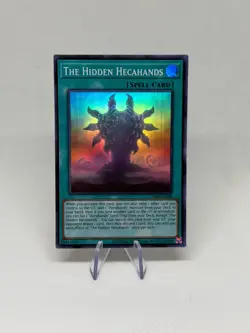 The Hidden Hecahands DBPR-AE008 Playset x3 Super Rare AE NM YuGiOh - Image 3