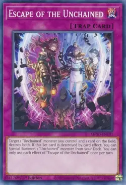 Escape of the Unchained - MP20-EN191 - NM/VLP - Common - 1st ed - Yugioh - Image 1
