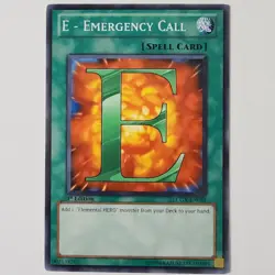 E - Emergency Call - LCGX-EN089 - NM/VLP - Common - 1st ed - Yugioh - Image 1