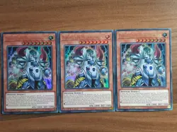3x Yu-Gi-Oh! DUPO-DE079 Zaborg der Megamonarch Ultra Rare NM 1st Ed - Image 1