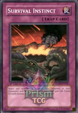 1st Ed Survival Instinct SD09-EN029 Yugioh - Image 1