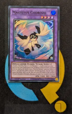 SUDA-EN100 Magistus Chorozo Super Rare 1st Ed YuGiOh - Image 1