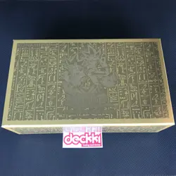 Yugi's Legendary Decks Storage Box (EMPTY) - Gold Box - YGLD MINT YuGiOh! - Image 1