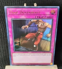 Yu-Gi-Oh! Trap Dustshoot *ULTRA RARE* RA05-EN077 1st Edition NM/M - Image 1