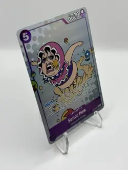 One Piece CCG Senor Pink OP10-067 Alt Art - English - PACK FRESH - NM - Image 2
