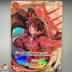 Luffy ST01-012 OP-05 Eiichiro Oda Signature ONE PIECE Card Japanese 2023 NM - Image 1
