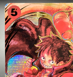 Luffy ST01-012 OP-05 Eiichiro Oda Signature ONE PIECE Card Japanese 2023 NM - Image 4