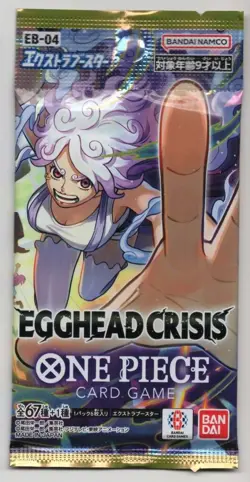 One Piece Card Game Egghead Crisis EB-04 100 Packs Set New JP Random Authentic - Image 3