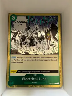 OP08-036 Electrical Luna English R One Piece TCG Card Game - Image 1
