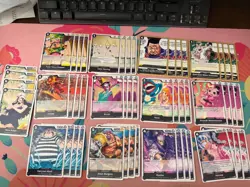 One Piece Card Game OP10 ROYAL BLOOD Complete Common/Uncommon Playset - Image 2