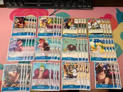 One Piece Card Game OP10 ROYAL BLOOD Complete Common/Uncommon Playset - Image 4