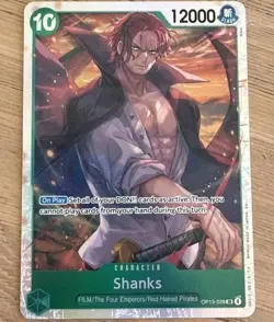 One Piece TCG | Shanks OP13-028 Carrying On His Will SR | NM/M - Image 1