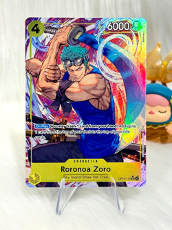 Roronoa Zoro OP15-113 SR (Alt Art) One Piece Card English NM/M - Image 1