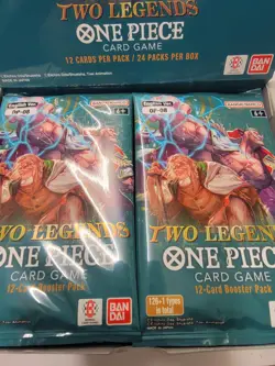 One Piece tcg Op08 Two Legends sealed Booster Pack - Image 1