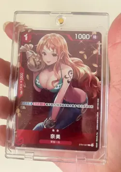 IN STOCK One Piece Chinese Game Standard Battle Prize Nami ST01-007 Promo NM - Image 1